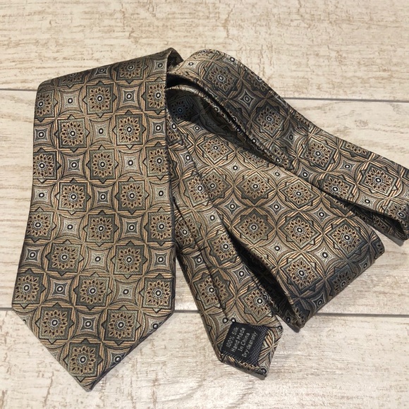 Pronto Uomo Couture 100% Silk Tie, EUC - Picture 1 of 7